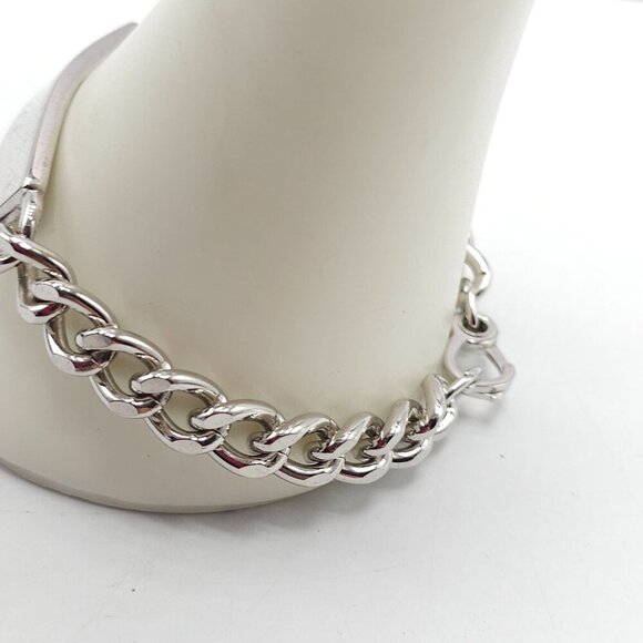 Stainless Steel Engraved Joyce ID Bracelet With Curb Chain 8.5 in - Picture 3 of 6